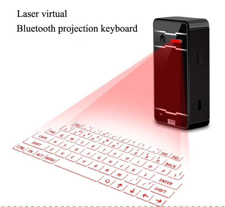 Bluetooth Wireless Virtual Projection keyboard Portable for Iphone Android Smart Phone Ipad Tablet PC Notebook