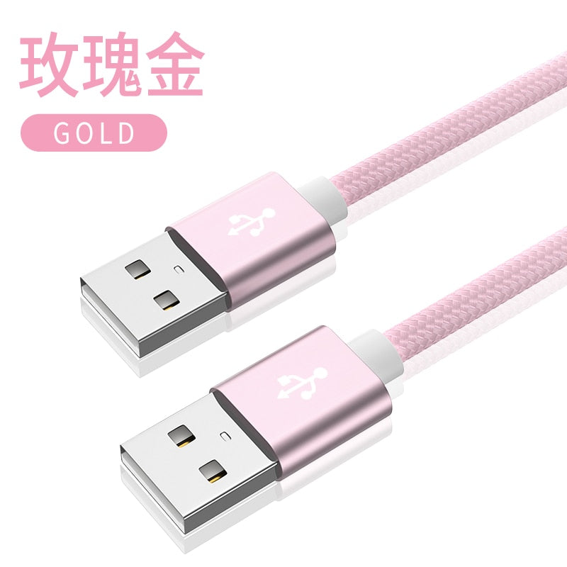 Kebiss USB to USB Extension Cable Type A Male to Male USB Extender for Radiator Hard Disk Webcom Camera USB Cable Extens