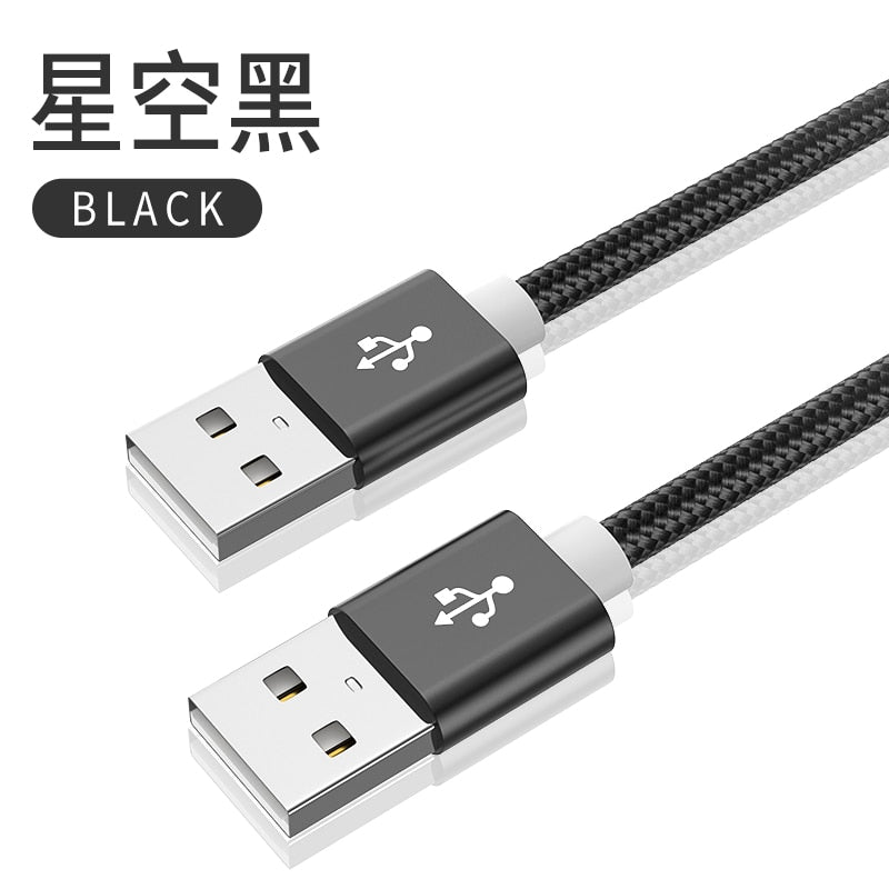 Kebiss USB to USB Extension Cable Type A Male to Male USB Extender for Radiator Hard Disk Webcom Camera USB Cable Extens