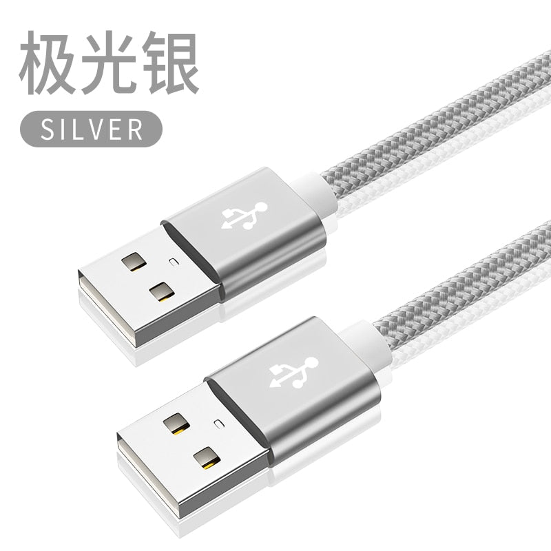 Kebiss USB to USB Extension Cable Type A Male to Male USB Extender for Radiator Hard Disk Webcom Camera USB Cable Extens