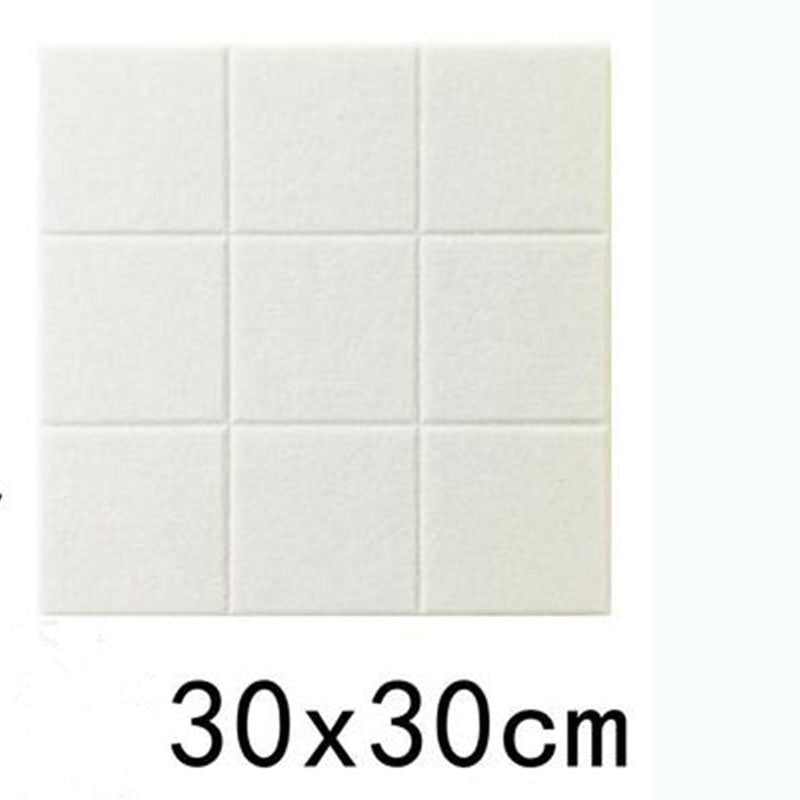 Felt Sound-Absorbing Board Wall Decoration Creative Jiugongge Felt Wall Stickers DIY Puzzle Background Photo Wall Message Board